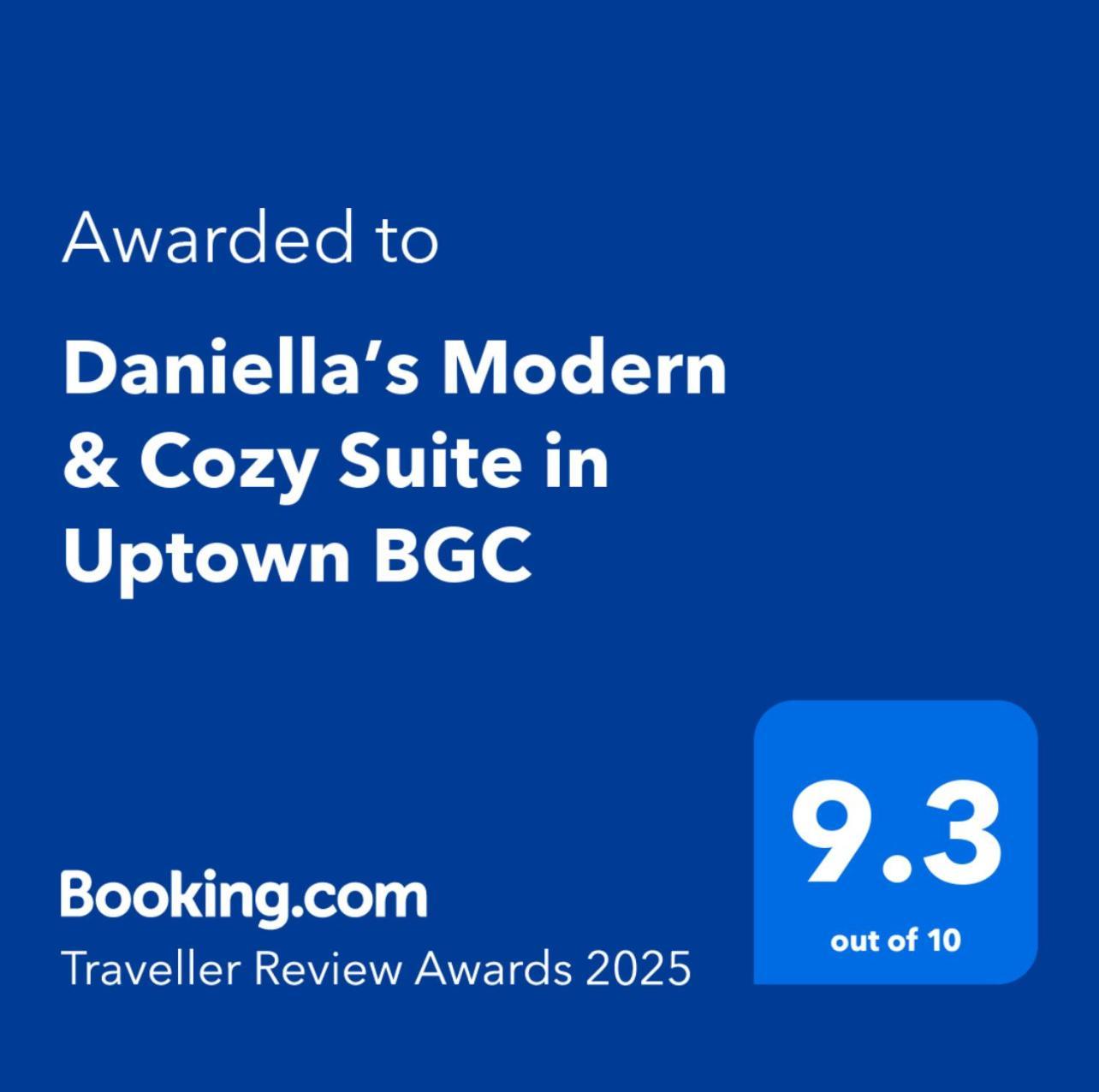 Daniella'S Modern & Cozy Suite In Uptown Bgc Manila Bagian luar foto